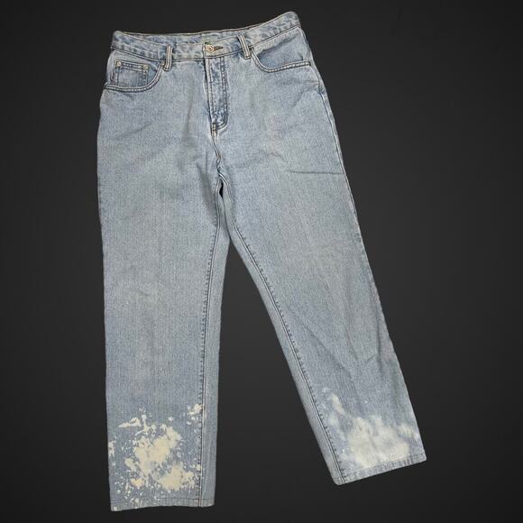 Guess Jeans True Vintage Light Wash Bleach Distressed Broken In - Picture 1 of 10